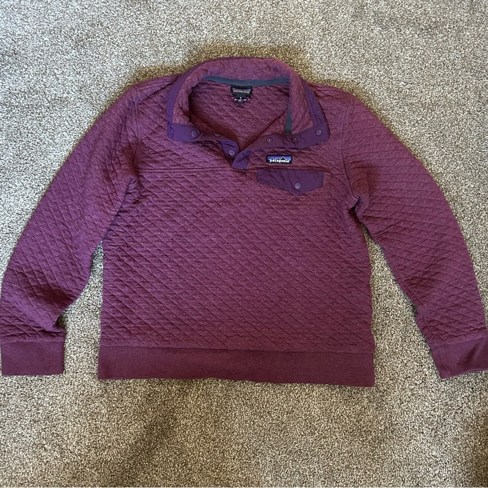 Patagonia Organic Cotton Quilt Snap-T Pullover